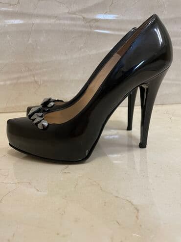 swarovski: Туфли Nando Muzi с кристаллами Swarovski в отличном состоянии — 1