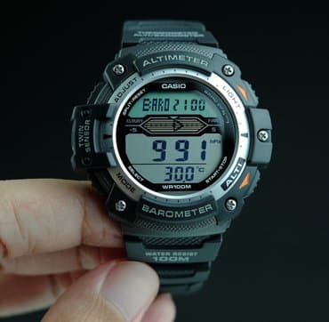 бисер работа на дому: SGW- 300 Функции : Альтиметр, барометр, термометр, секундомер — 2