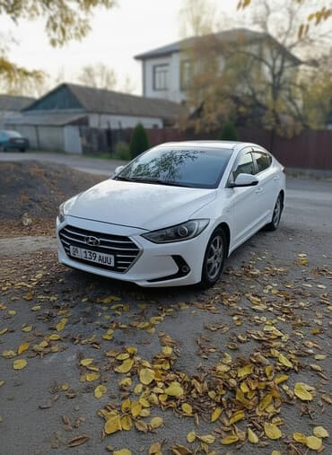 авто из кореи в наличии в бишкеке: Hyundai Elantra: 2017 г., 1.6 л, Автомат, Газ, Седан — 1
