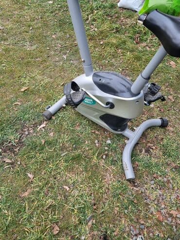 Велотренажёр с магнитной системой нагрузки Описание и функции: -