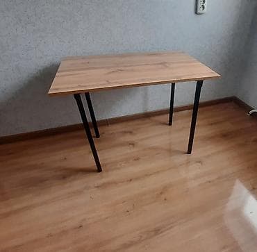 Складной походный стол, Новый, ЛДСП, цвет - Черный