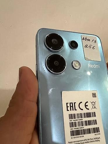 nokia e72: Redmi, Redmi Note 13, 256 ГБ, цвет - Голубой — 2