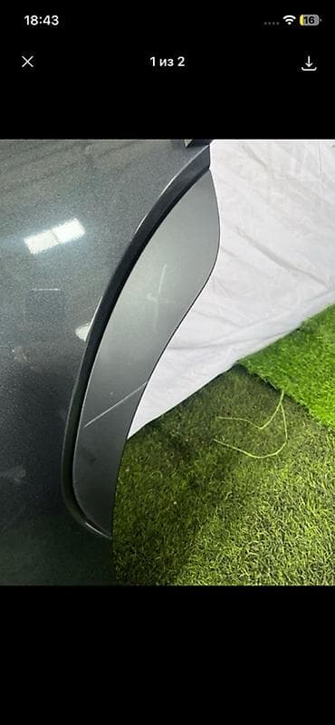 14: Молдинг задней левой двери для Hyundai Kona OS (поколение 1, 2018 г.) — 3