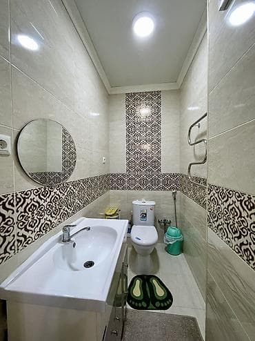 гранд орнок: 3 комнаты, 91 м², Элитка, 6 этаж, Евроремонт — 5