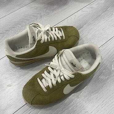 найк 95: Мужские кроссовки, 41, Nike, Б/у, цвет - Зеленый, Самовывоз — 1