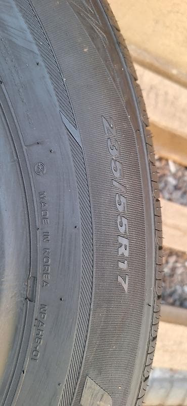 r16 85: Шины 235 / 55 / R 17, Лето, Б/у, Пара, Легковые, Корея, Nexen — 2