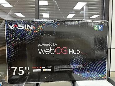 телевизор ч б: Телевизор YASIN 75"webOSHub Акции на телевизоры YASİN Доставка и — 1