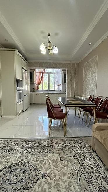 средний джал: 3 комнаты, 79 м², 106 серия улучшенная, 2 этаж, Евроремонт — 7