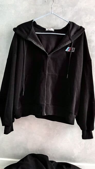 брендовая одежда: Мужской спортивный костюм, Стандарт, Б/у, цвет - Черный, Самовывоз — 2