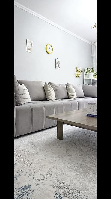 flat osh: 1 комната, 58 м², Азия Молл 104 серия, 3 этаж, Евроремонт — 2