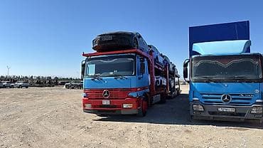 Тягач, Mercedes-Benz, Сar carrier trailer at lalafo.kg — 1 Тягач, Mercedes-Benz, Сar carrier trailer — 1