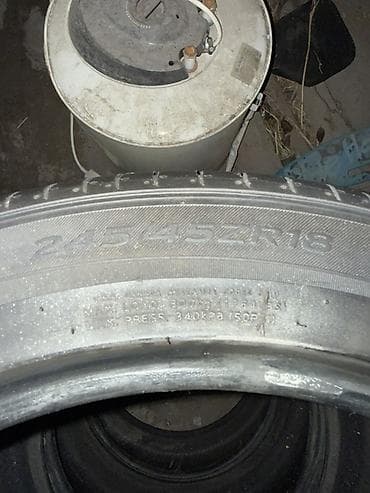 gx 460: Шины 245 / 45 / R 18, Лето, Б/у, Комплект, Легковые, Hankook — 4