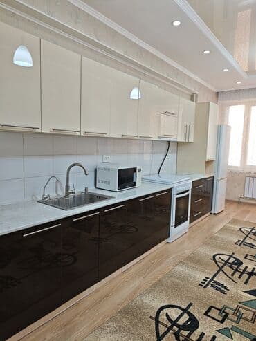 аренда квартир на долгий срок бишкеке: 2 комнаты, Риэлтор, Без подселения, С мебелью полностью — 10