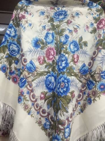 платочек: Новое поступление. Павлопосадские платки, палантины, натуральная — 7