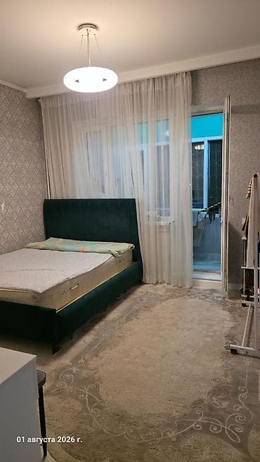osh flat: 2 комнаты, 48 м², Центральная мечеть 105 серия, 2 этаж, Евроремонт — 4