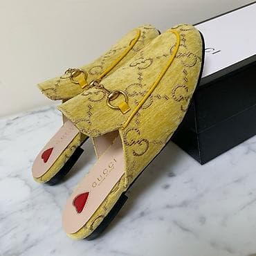 лоро piano: Лоферы, 38, Gucci, Новый, цвет - Желтый — 2