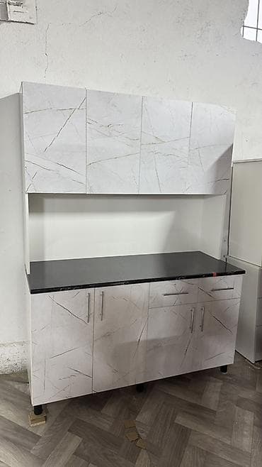 выкатная тумба под стол: Комод для одежды, Новый, Без зеркала, ЛДСП, цвет - Серый — 10