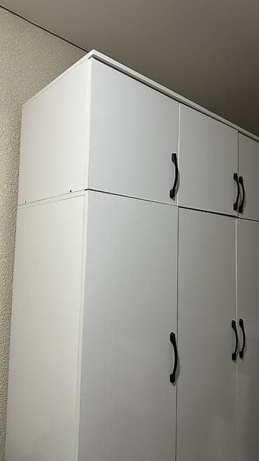 шкаф стенку: Шифоньер, шкаф для одежды, Прямой, ЛДСП — 2