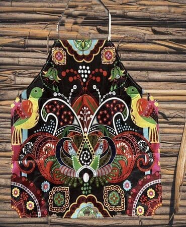 маска игры в кальмара: Домашний фартук 3Д для приготовления пищи (готовки), универсальный — 3