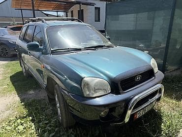 Hyundai Santa Fe: 2002 г., 2.4 л, Автомат, Газ, Кроссовер — 1