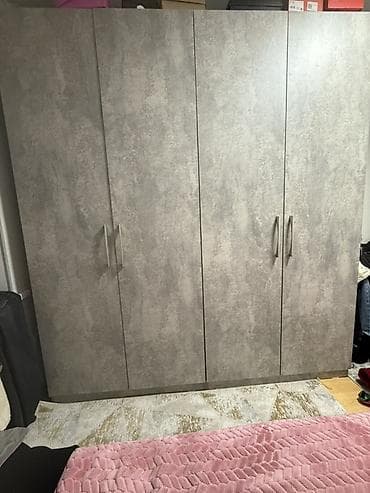 шкаф встроенный на заказ: Шифоньер, шкаф для одежды, Прямой, ЛДСП — 2