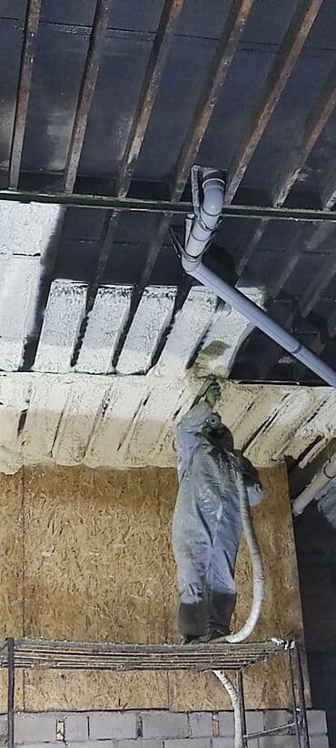 утепление домов фасадов: Утепление потолоков, Утепление крыши | Утепление завода, Утепление цеха, Утепление склада | Пенополиуретан Больше 6 лет опыта — 10