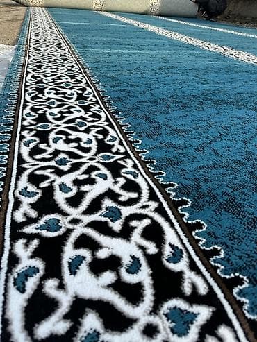 Детские ковры и коврики: Жайнамаз, Новый, цвет - Белый, Красный, Зеленый — 2