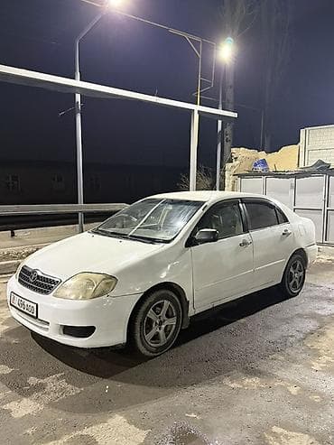 Toyota: Toyota Corolla: 2002 г., 1.3 л, Автомат, Бензин, Седан — 4