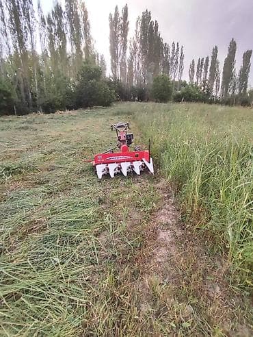 боковой грабиль: Жатка для мотоблока REAPER 4GL120D - Навесная зерновая/кормовая жатка — 4