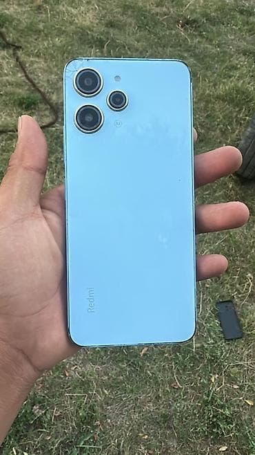 redmi note 17 plus: Redmi, Redmi 12, Б/у, 128 ГБ, цвет - Голубой, 2 SIM — 1