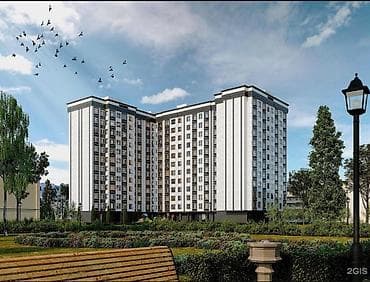 2 комнаты, 42 м², Пишпек Элитка, 7 этаж, Дизайнерский ремонт