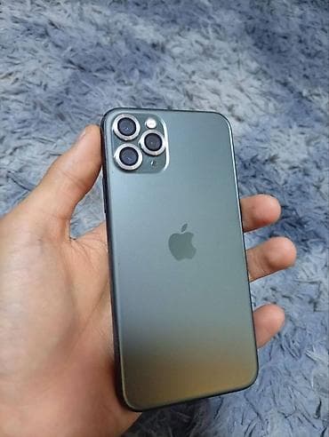 iphone 5s gold: IPhone 11 Pro, Б/у, 256 ГБ, Зеленый, Защитное стекло, Чехол, Кабель — 2