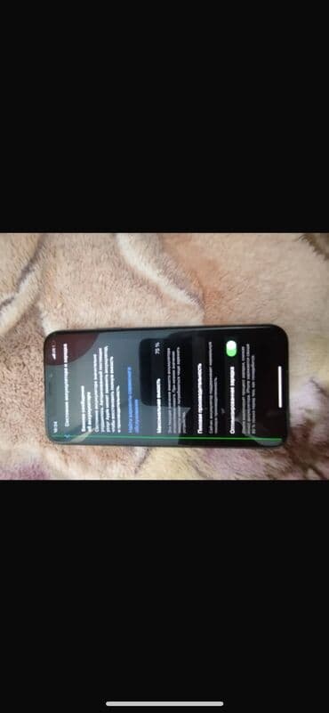 ремонт телефонов xiaomi бишкек: IPhone Xs, Колдонулган, 64 ГБ, Кара, Каптама, 74 % — 5