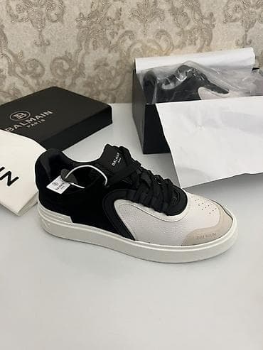 Мужские кроссовки, 41, Balmain, Новый, цвет - Белый, Самовывоз — 3