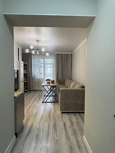 советский ахунбаева: 2 комнаты, 69 м², 4 этаж, Дизайнерский ремонт — 9