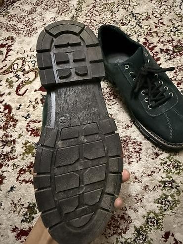 масси: Мужские повседневные полуботинки из замши натуральной - Цвет — 5