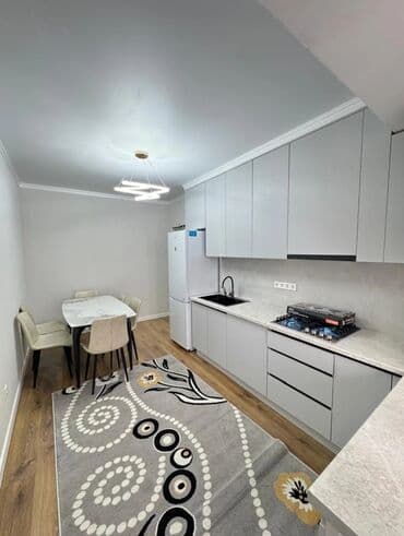 готовые квартиры в рассрочку в бишкеке 2023 год: 2 комнаты, 57 м², Элитка, 6 этаж, Евроремонт — 3