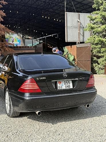 e500 124: Mercedes-Benz S-Class: 2000 г., 5 л, Автомат, Бензин, Седан — 4