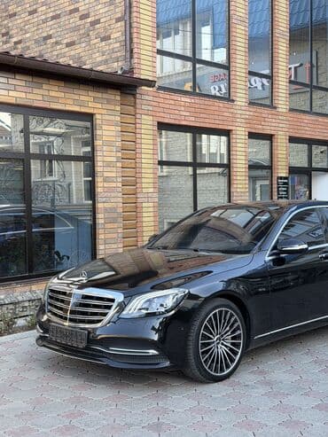 авто с последующим выкупом без первоначального взноса: Mercedes-Benz S-Class: 2019 г., 4 л, Автомат, Бензиновая, Седан — 2