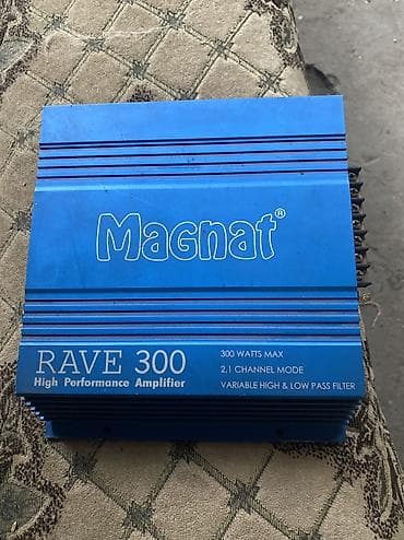 Автоэлектроника: Продаю 2-канальный автомобильный усилитель Magnat Rave 300 (Германия / — 1