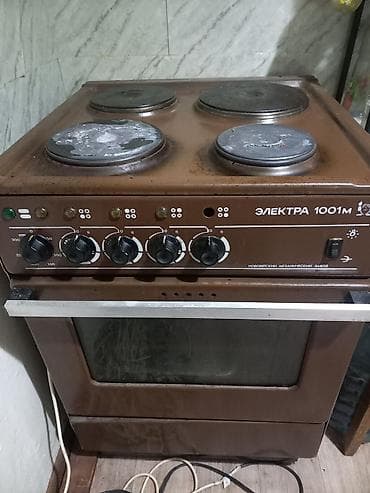 Электрические плиты, Б/у, Напольная, Механическая, Полная оплата