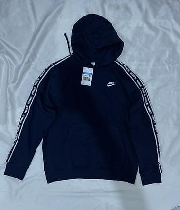джог: Мужской спортивный костюм, M, L, Nike, Новый, цвет - Синий, Самовывоз — 2