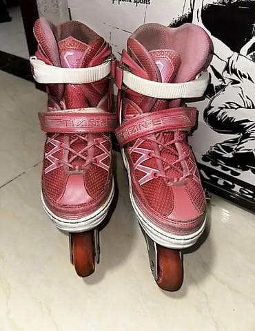 Коньки: Роликовые коньки TIAN-E - Размерный диапазон: 35–38 увеличивается и — 2