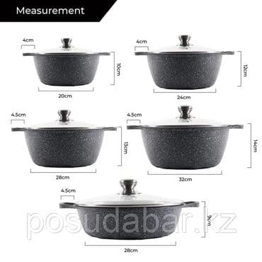 набор кухонных ножей: Казан-кастрюли антипригарные по складским ценам! Немецкий бренд — 2