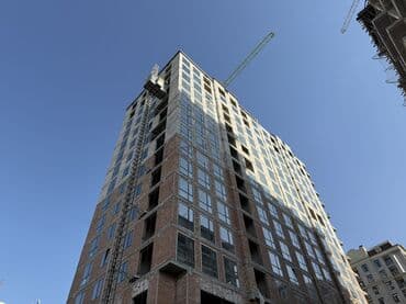 двухкомнатная квартира в бишкеке в аренду: 1 комната, 53 м², Элитка, 4 этаж, ПСО (под самоотделку) — 19