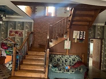 дом кызыл аскер аренда: 🏡 Продается двухэтажный дом с мансардой и жилым подвалом 📍 Жилой — 4