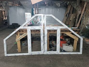 конструктор дом: Нестандартные ПВХ-окна треугольной/ломаной формы - Конструкция — 2