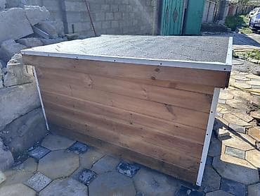 борьба с мышами на даче: Навес, Односкатный, Дерево, Черепица — 3