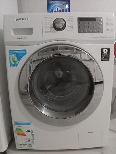 Стиральные машины: Самсунг на 7кг.DIGI.Режим Сушки отжим 1400мощный.Эко Бабл отстирывает — 2