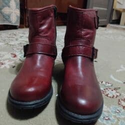 оптом ботинки: Сапоги, 37, Новый, цвет - Красный, Самовывоз — 2